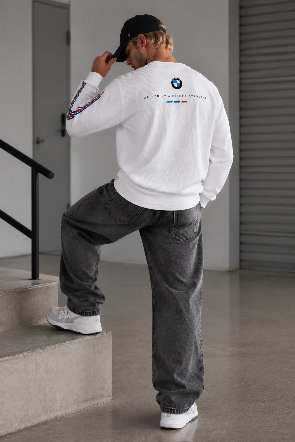 BMW Motorsport waffle sweatshirt